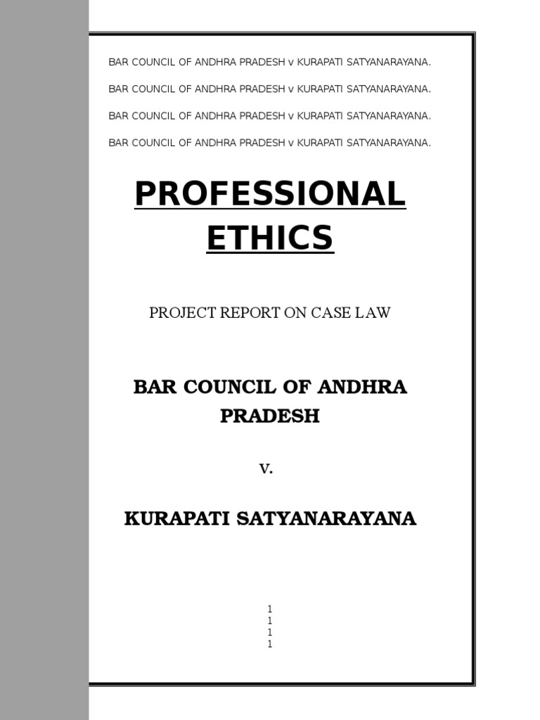 Professional ethics case study assignment image