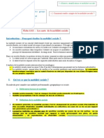 Fiche 1211 - Définition de La Mobilité Sociale