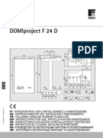 DOMIproject F 24 D Instrucciones