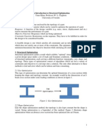 An Introduction To Structural Optimization