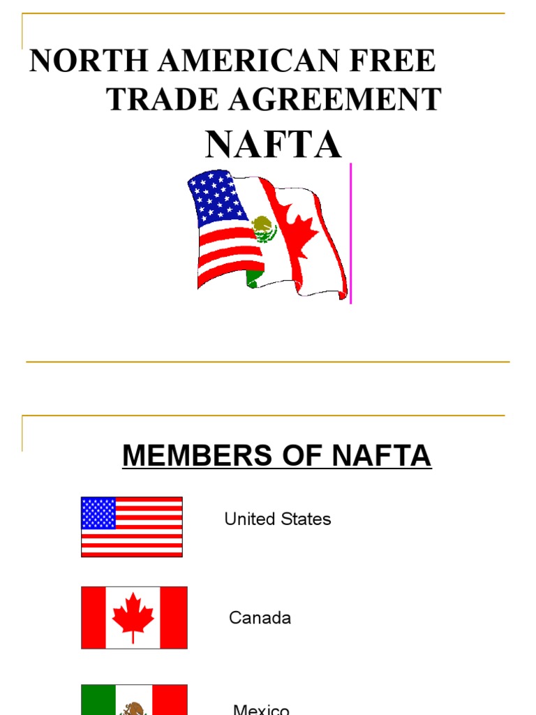 Nafta Project by Asiya Siddiqui | PDF | North American Free Trade ...