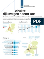 Verkeersdrukte Rijkswegen Neemt Toe