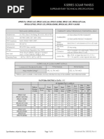 Carte Tehnica Panou Solar Cu Celule Monocristaline SunPower 345 W