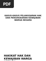 Download Kasus-kasus Pelanggaran Hak Dan Pengingkaran Kewajiban Warga Negara by SeptamedyaArdo SN288091739 doc pdf