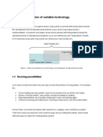 Recommendation of Suitable Technology: 1.1 De-Icing Possibilities