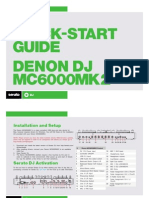 Denon DJ MC6000MK2 Quickstart Guide