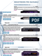 Son - Lecteurs Enregistreurs Pro Rackable