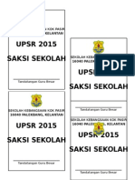 Saksi Sekolah