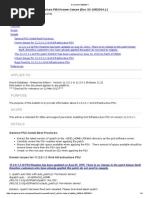 11.2.0.1.X Grid Infrastructure PSU Known Issues (Doc ID 1082394.1)