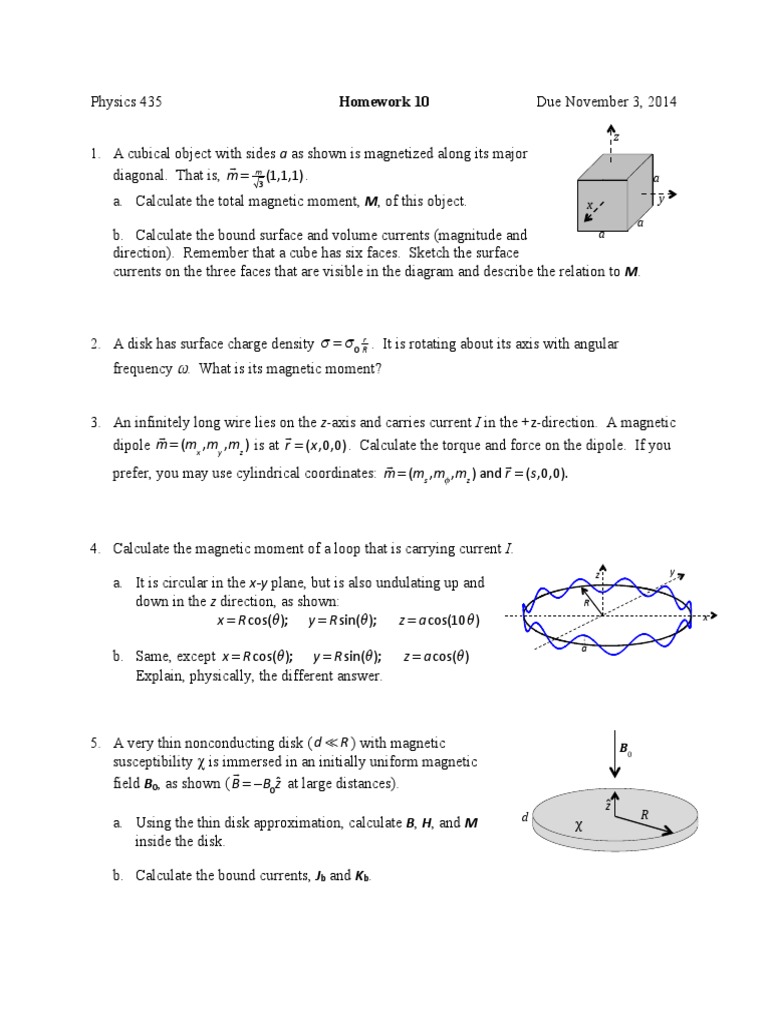 E M Practice Problems 10