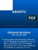 AMENAZA de Aborto