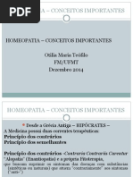 Homeopatia - Conceitos Importantes