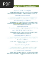e-liquid dragonn fruit Capella E-Liquid Recipe Collection | PDF | Cheesecake