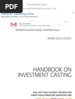 WOR - 9610 Investment Casting - World Gold Council PDF Download