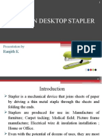 DFMA On Desktop Stapler