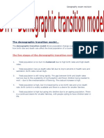 The Demographic Transition Model