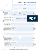 Design gas lift wells with this form