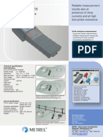 1356910527+tester Rezistenta Prize de Pamant Cu 2 Si 3 Poli Metrel MI 2126 EARTH