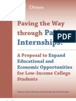 Paving The Way Through Paid Internships