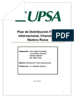 Plan de Distribución Física Internacional - Bolivia - Rusia