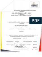 Archivo Certificado SGS