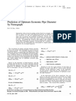 Roy (1988) Prediction of Optimum Economic Pipe Diameter