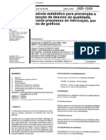 NBR 11469 NB 1326 - Controle Estatistico para Prevencao e Deteccao de Desvios Da Qualidade Durante Processos de Fabricacao Por Meio de Graficos