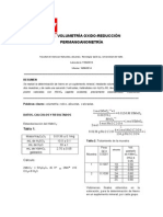 Permanganometría Redox