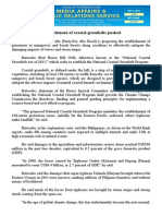 Nov02.2015 Bestablishment of Coastal Greenbelts Pushed