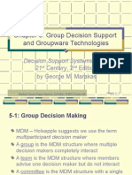 Chapter 5: Group Decision Support and Groupware Technologies