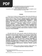 Comparação de Espécies Nativas, Em Plantio Em Linhas