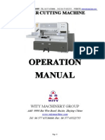 YPW Operation Manual