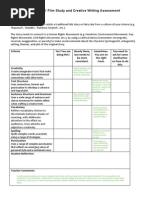 roberts creative writing assignment