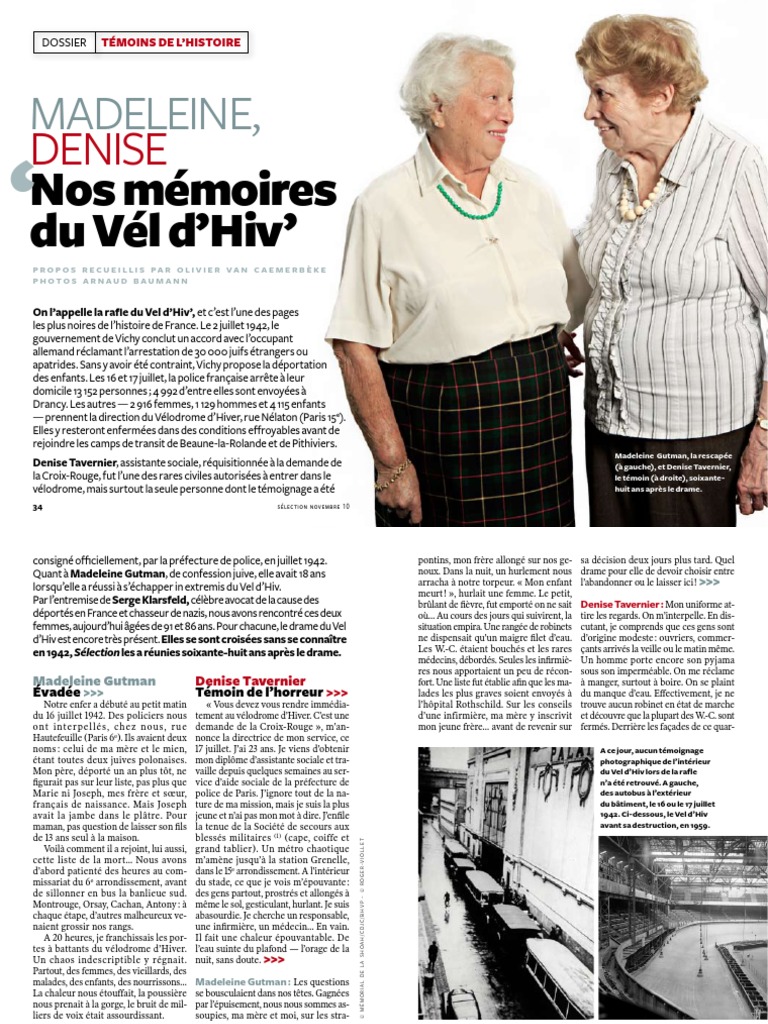 La Rafle Du Vel D Hiv Livre La Rafle Du Vel D'hiv'. Deux Témoignages | France de Vichy | Crime de