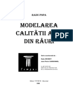 Modelarea Calitatii Apei Din Rauri