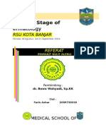 Clinical Stage Of: Ermatology