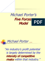 Michael Porter's: Five Forces Model