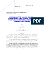 Kajian Bioaktif Spons Laut Forifera Demospongiae(1)