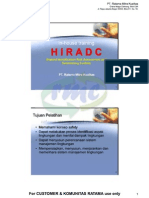 Hazard Identification Risk Assessment and Determining Control (HIRADC)