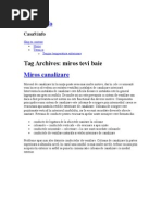 Ventilatie coloana subsol