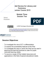 Module Three Session Two - Differentiation Inclusion Sen