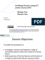 Module Five Session One - Planning For The Effective Use of Ict