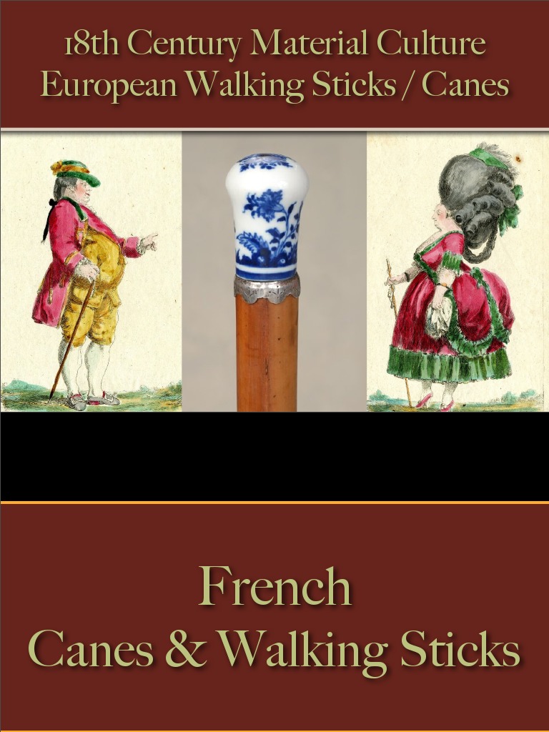 Personal Effects European Walking Sticks Canes PDF Decorative