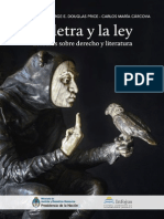 Ruiz, Alicia y Et Al. (2014) . - La Letra y La Ley. Estudios Sobre Derecho y Literatura (Infojus)