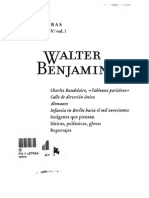 Benjamin Walter Obras Libro IV Vol I Apartado Imagenes Que Piensan