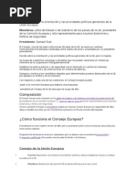 Consejo Europeo