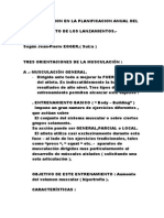 Martinez, JL La Musculacion en La Planificación Anual