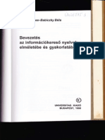 Bevezetés Az Információkereső Nyelvek Elméletébe És Gyakorlatába PDF