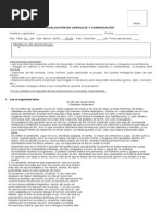 Prueba de Lenguaje