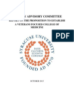 Faculty Advisory Committee Final Report